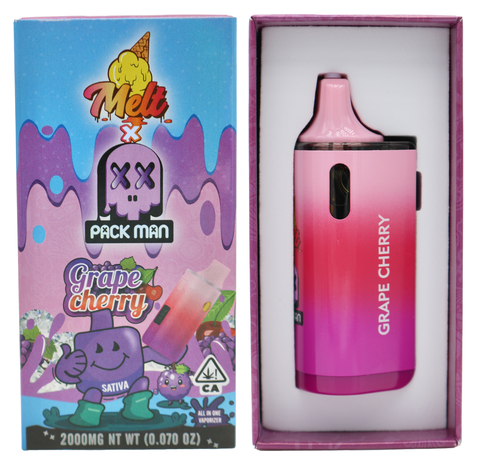 melt packman vape Melt X Pack Man Liquid Diamond 1g Live Resin Vape main image 1