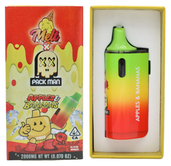 Melt x PackMan 2G Disposable – Apples and Bananas